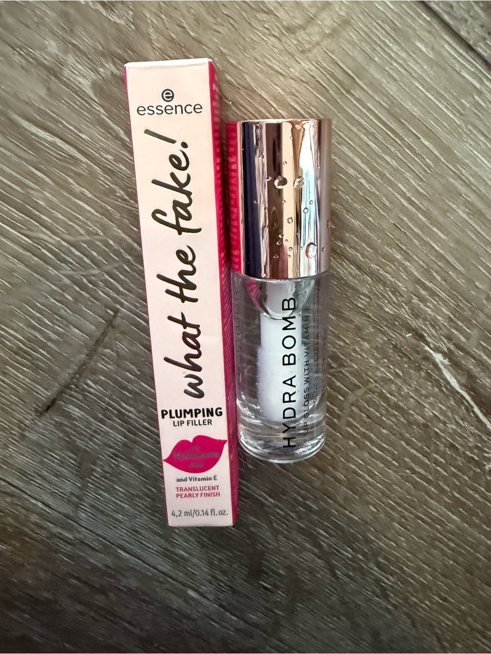 plumping, hydrologic acid lipgloss and hydra bomb lip gloss